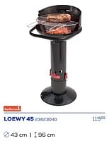 Promoties Houtskool loewy 45 - Barbecook - Geldig van 19/07/2024 tot 30/09/2024 bij Supra Bazar