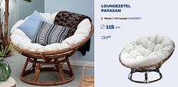 Loungezetel papasan