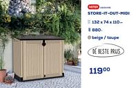 Opbergboxen store-it-out-midi-Keter
