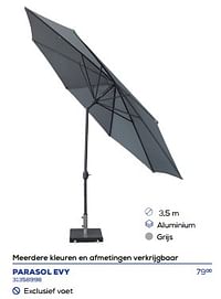 Parasol evy-Huismerk - Supra Bazar