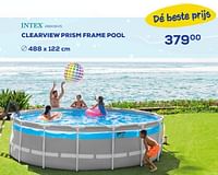 Clearview prism frame pool-Intex