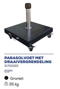 Parasolvoet met draaivergrendeling-Huismerk - Supra Bazar