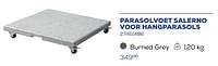 Parasolvoet salerno voor hangparasols 120 kg-Quitho