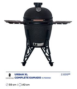 Urban xl complete kamado