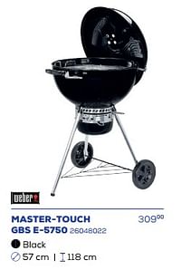 Weber houtskool master-touch gbs e-5750-Weber