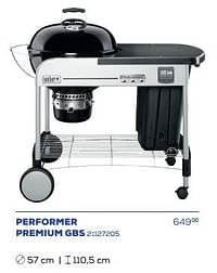 Weber houtskool performer premium gbs-Weber