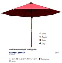 Parasol stacey-Huismerk - Supra Bazar