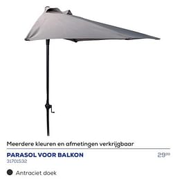 Parasol voor balkon