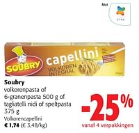 Soubry volkorencapellini-Soubry
