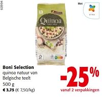 Boni selection quinoa natuur van belgische teelt-Boni