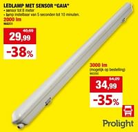 Ledlamp met sensor gaia-Prolight