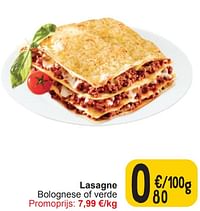 Lasagne bolognese of verde-Huismerk - Cora