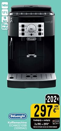 Delonghi koffiemachine ecam22105b-Delonghi