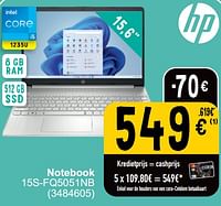 Hp notebook 15s-fq5051nb-HP