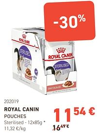 Royal canin pouches sterilised-Royal Canin