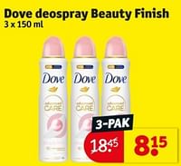 Dove deospray beauty finish-Dove