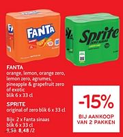 Promoties Fanta sinaas - Fanta - Geldig van 17/07/2024 tot 30/07/2024 bij Alvo
