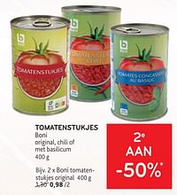 Boni tomatenstukjes original-Boni
