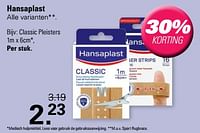 Classic pleisters-Hansaplast