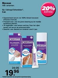 Kalknagel behandelset-Mycosan