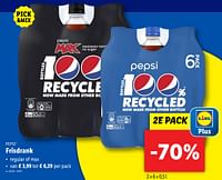 Promoties Frisdrank - Pepsi - Geldig van 24/07/2024 tot 30/07/2024 bij Lidl