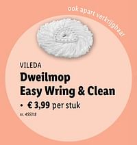 Dweilmop easy wring + clean-Vileda