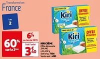 Promoties Kiri crème - KIRI - Geldig van 23/07/2024 tot 29/07/2024 bij Auchan