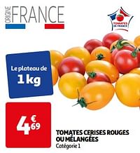 Tomates cerises rouges ou mélangées-Huismerk - Auchan