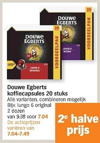 Douwe egberts koffiecapsules lungo 6 original-Douwe Egberts