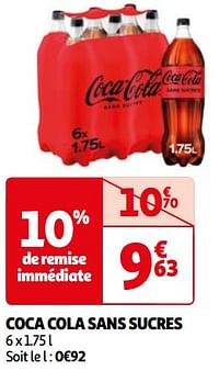 Coca cola sans sucres-Coca Cola