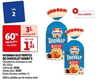 Promoties Doowap aux pepites de chocolat harry`s - Harry's - Geldig van 23/07/2024 tot 29/07/2024 bij Auchan