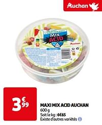 Maxi mix acid auchan-Huismerk - Auchan