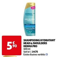 Shampooing hydratant head + shoulders derma pro-Head & Shoulders