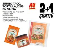 Jumbo tortilla naturel xl voordeelverpakking-Huismerk - Jumbo