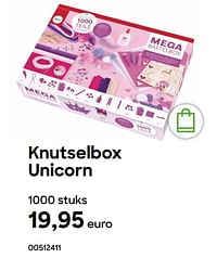 Knutselbox unicorn-Huismerk - Ava