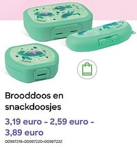 Brooddoos en snackdoosjes-Huismerk - Ava