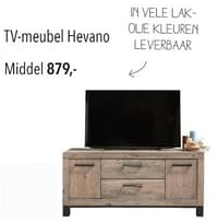 Tv-meubel hevano middel-Huismerk - Pronto Wonen