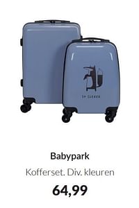 Babypark kofferset-Huismerk - Babypark