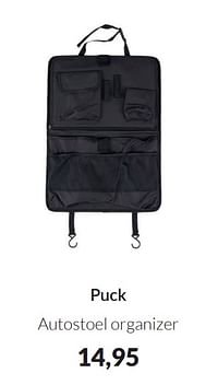 Puck autostoel organizer-Puck