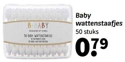 Baby wattenstaafjes