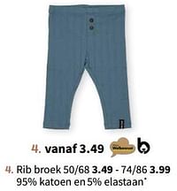 Rib broek-Huismerk - Wibra