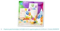 Promoties Papieren geschenkzakjes met ballonnen - Huismerk - Ava - Geldig van 20/07/2024 tot 31/12/2024 bij Ava