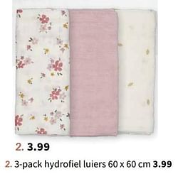 3-pack hydrofiel luiers