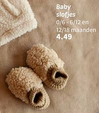 Baby slofjes-Huismerk - Wibra