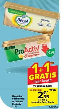 Margarine becel romig-Huismerk - Carrefour 