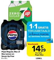 Promoties Pepsi max - Pepsi - Geldig van 24/07/2024 tot 30/07/2024 bij Carrefour