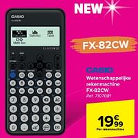 Wetenschappelijke rekenmachine fx-82cw-Casio