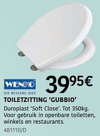 Toiletzitting gubbio-Wenko