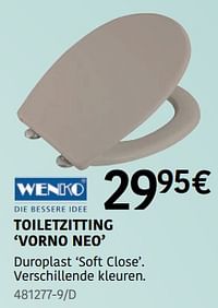 Toiletzitting vorno neo-Wenko