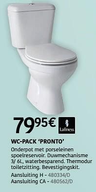 Wc-pack pronto-Lafiness